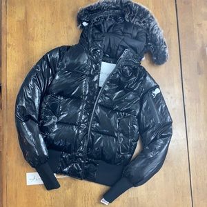 Kendall $ Kylie Black Puffy Jacket, Brand new with tags